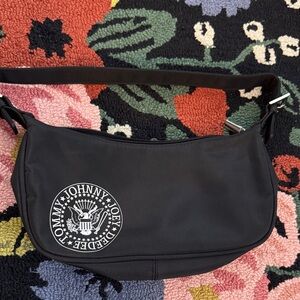 Ramones Vintage Early 2000's Logo Purse Shoulder Bag Bioworld